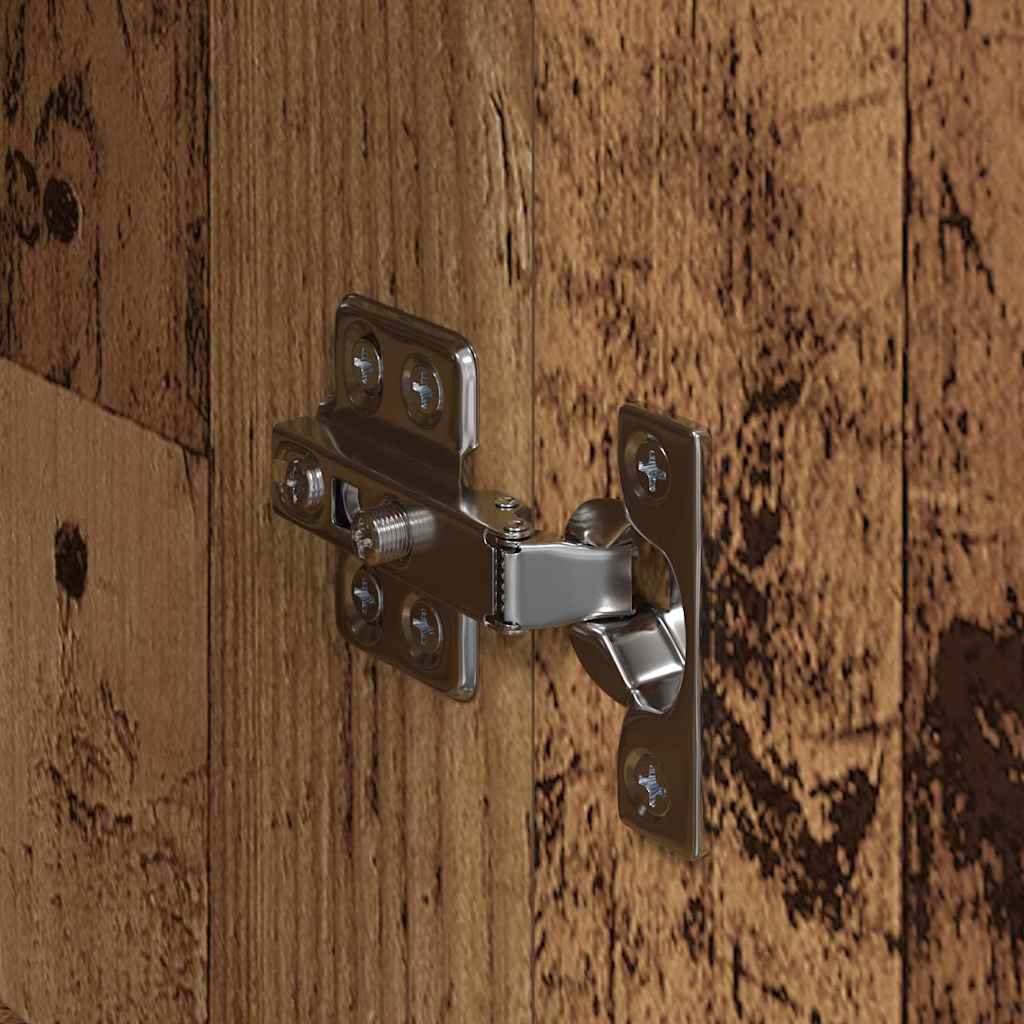 Wandschränke 2 stk. Altholz 69,5 x 34 x 90 cm Holzwerkstoff
