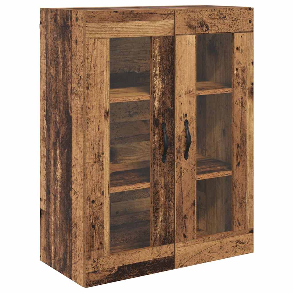 Wandschränke 2 stk. Altholz 69,5 x 34 x 90 cm Holzwerkstoff