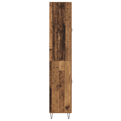 Highboard Altholz 69,5 x 34 x 90 cm Holzwerkstoff