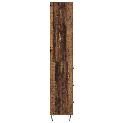 Highboard Altholz 69,5 x 34 x 90 cm Holzwerkstoff