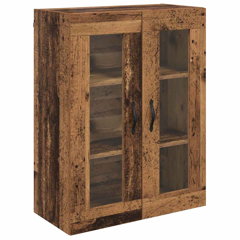 Highboard Altholz 69,5 x 34 x 90 cm Holzwerkstoff