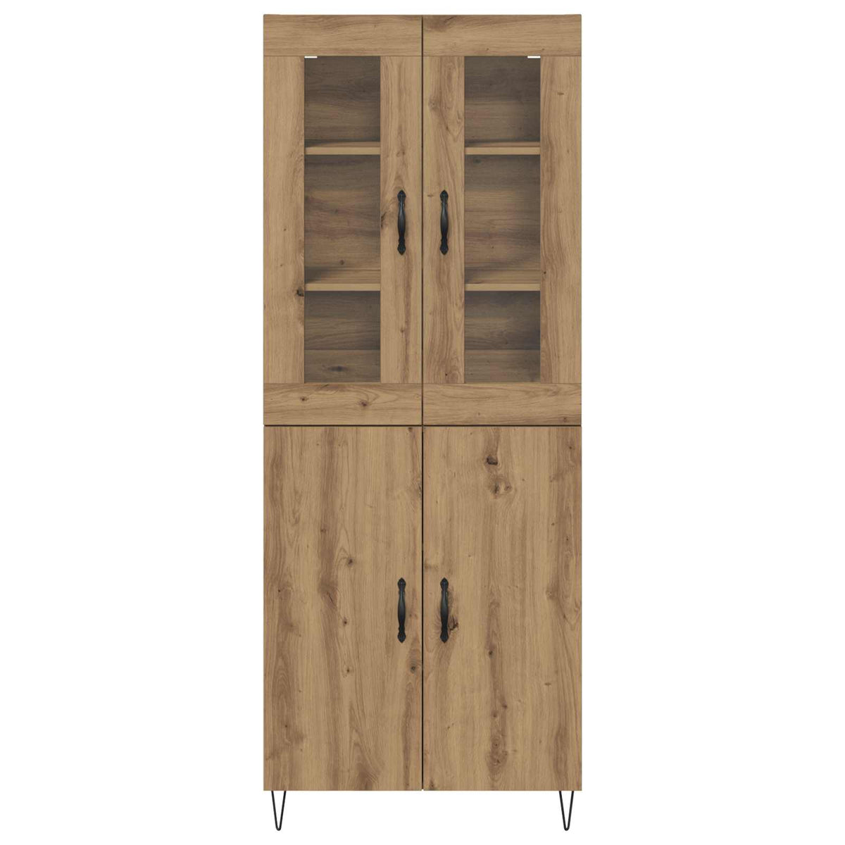 Highboard Artisan-Eiche 69,5 x 34 x 90 cm Holzwerkstoff