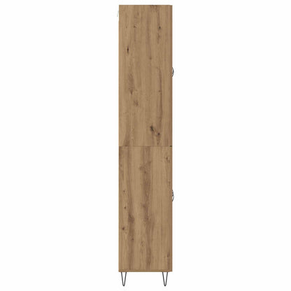 Highboard Artisan-Eiche 69,5 x 34 x 90 cm Holzwerkstoff