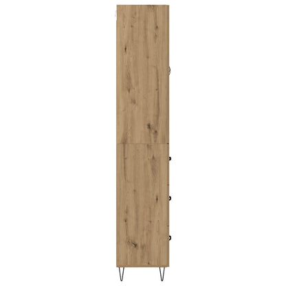 Highboard Artisan-Eiche 69,5 x 34 x 90 cm Holzwerkstoff
