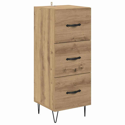Highboard Artisan-Eiche 34,5 x 34 x 90 cm Holzwerkstoff