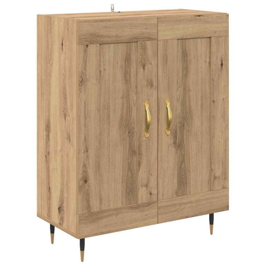Highboard Artisan-Eiche 69,5 x 34 x 90 cm Holzwerkstoff