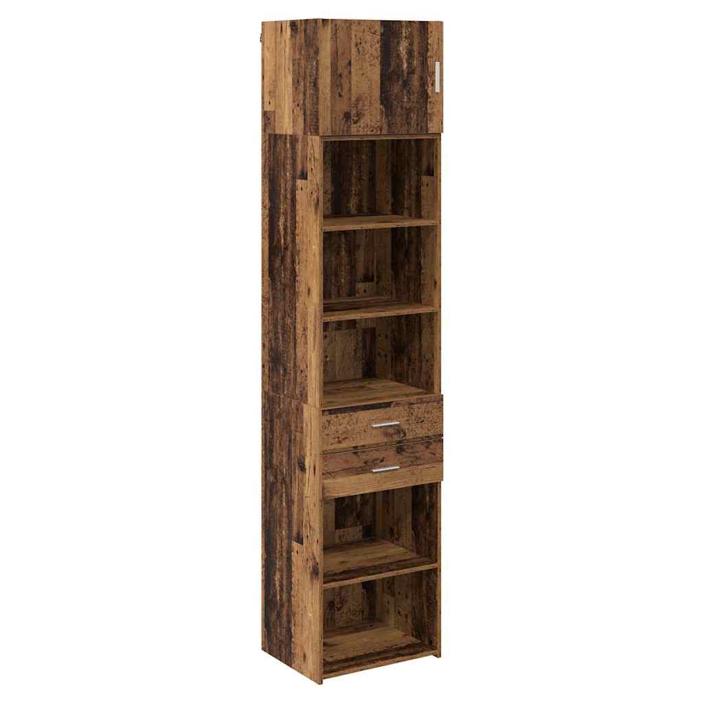 Highboard Altholz 50 x 42,5 x 225 cm Holzwerkstoff