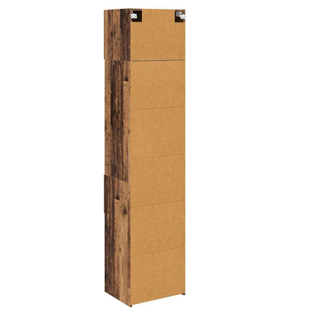Highboard Altholz 50 x 42,5 x 225 cm Holzwerkstoff