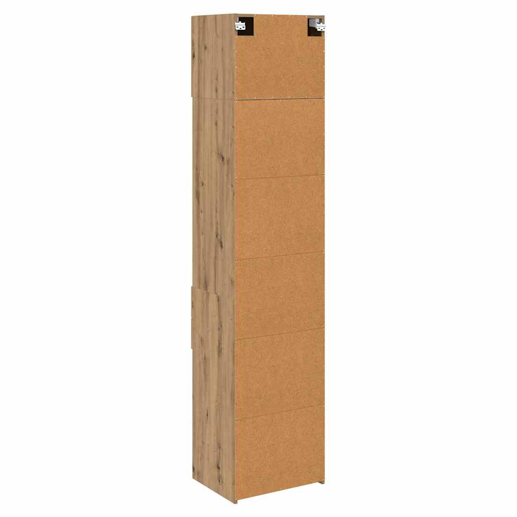 Highboard Artisan-Eiche 50 x 42,5 x 225 cm Holzwerkstoff