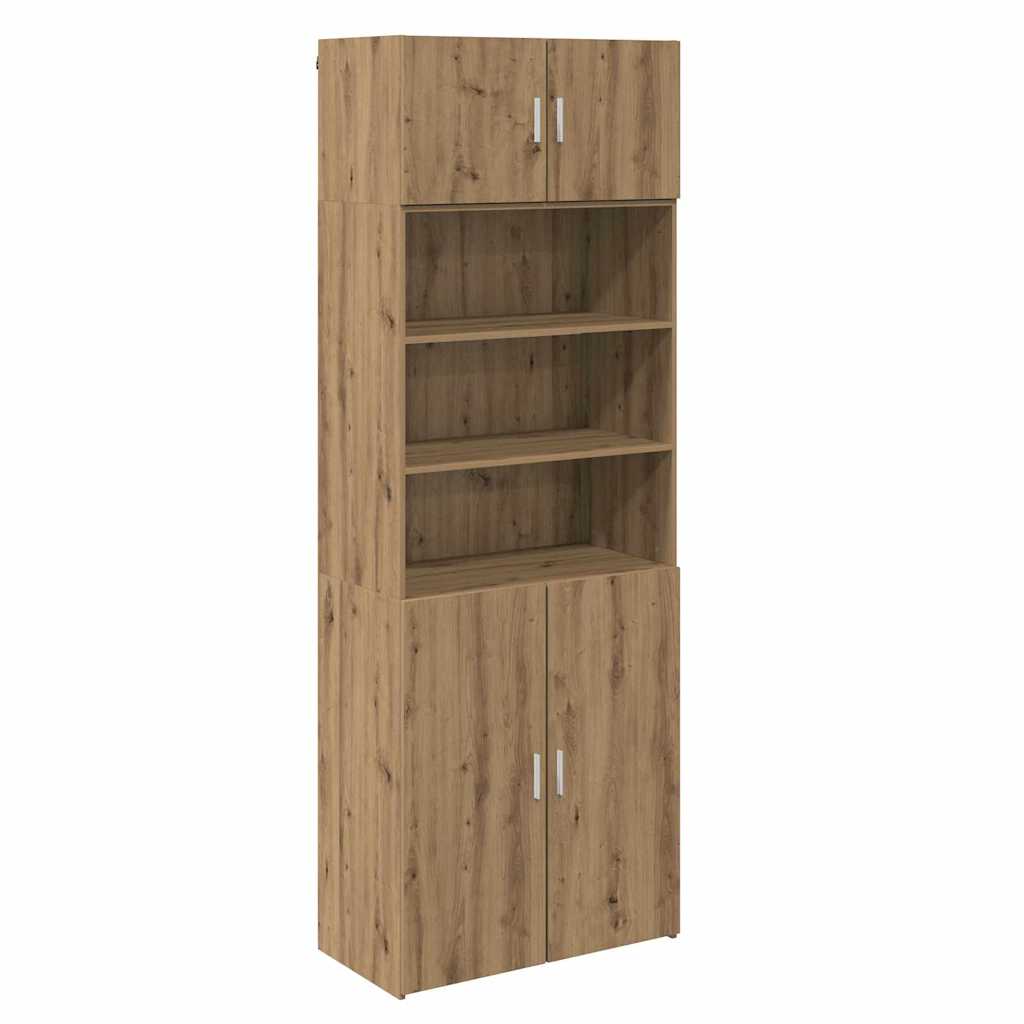 Aufbewahrungsschrank Artisan-Eiche 80 x 42,5 x 225 cm