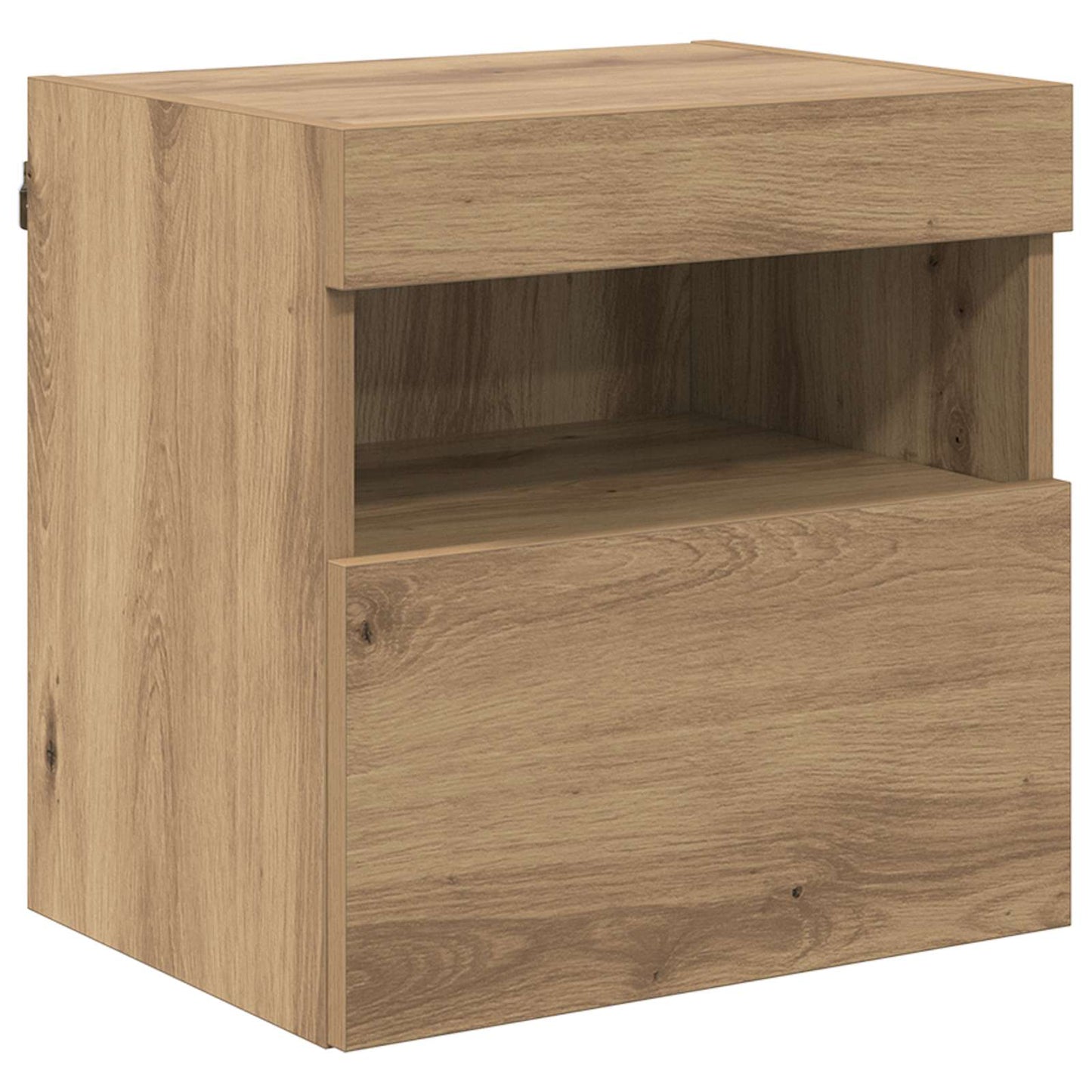 TV-Wandgeräte 6 stk. Artisan-Eiche Holzwerkstoff
