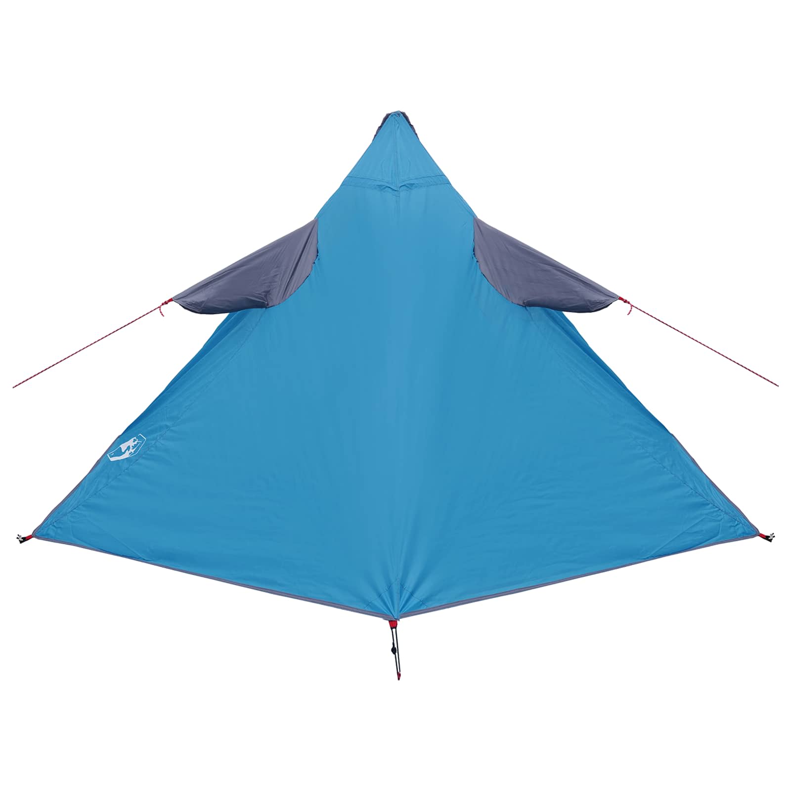 2-in-1 Regenponcho mit Kapuze 262 x 126 x 130 cm Blau
