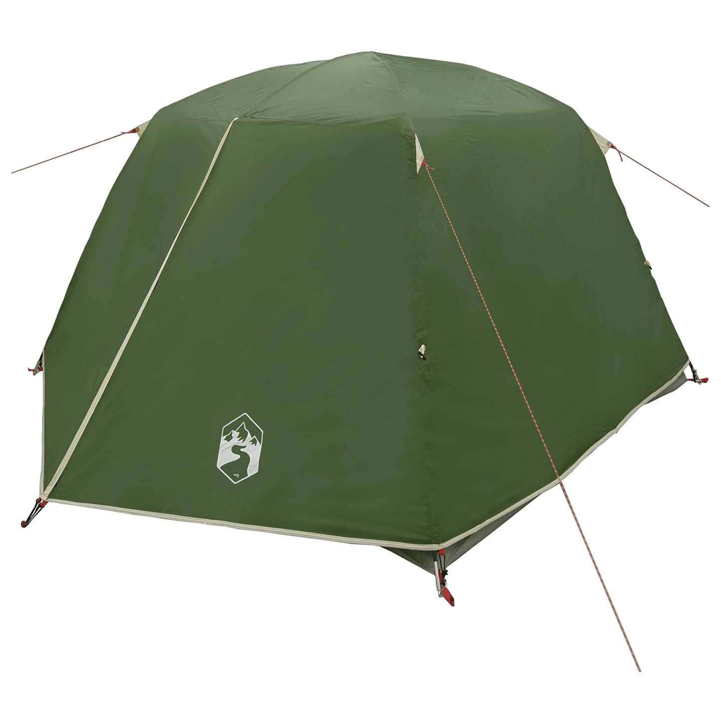 Trekkingzelt 2 Personen Grün 185T Polyester mit PU-Beschichtung