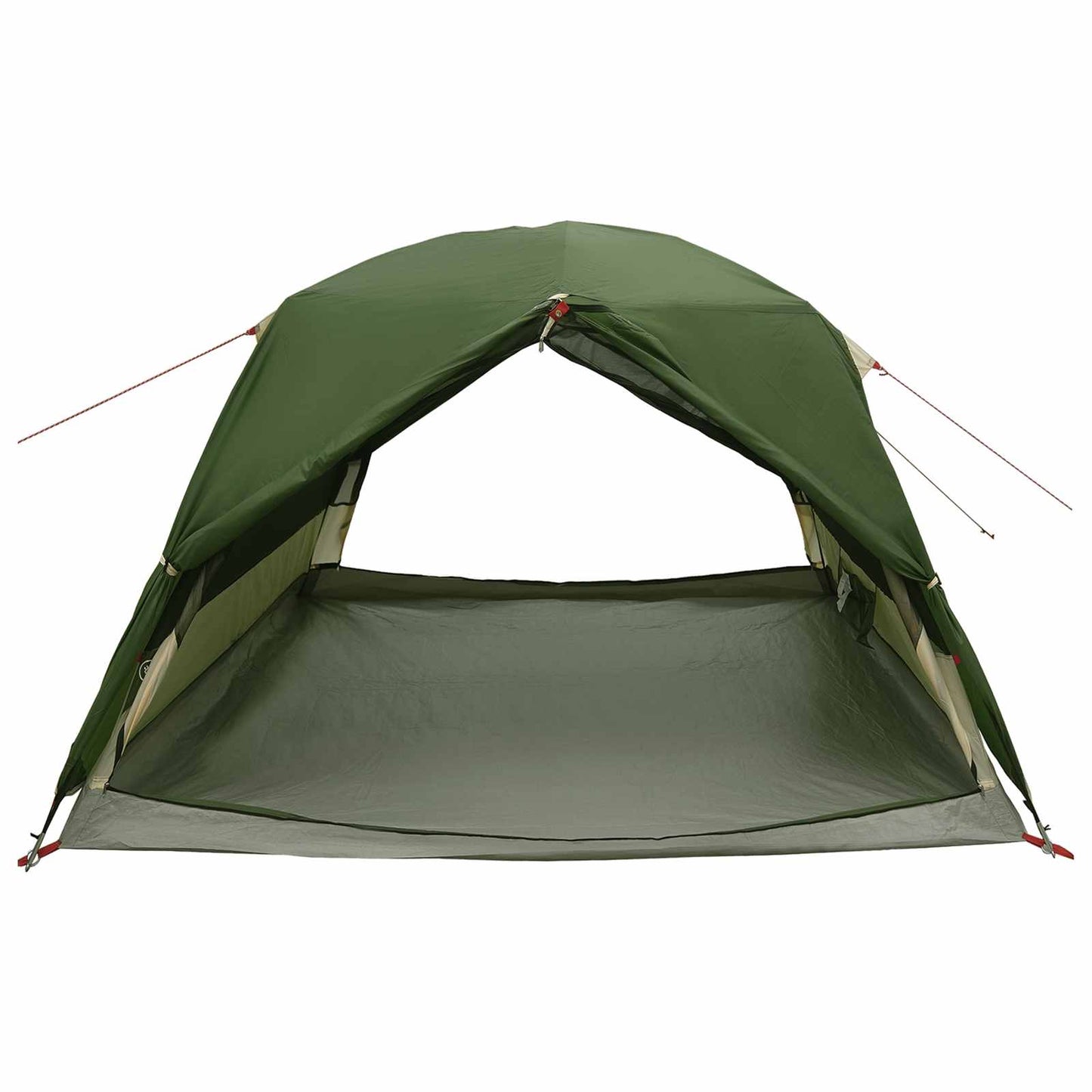 Trekkingzelt 2 Personen Grün 185T Polyester mit PU-Beschichtung
