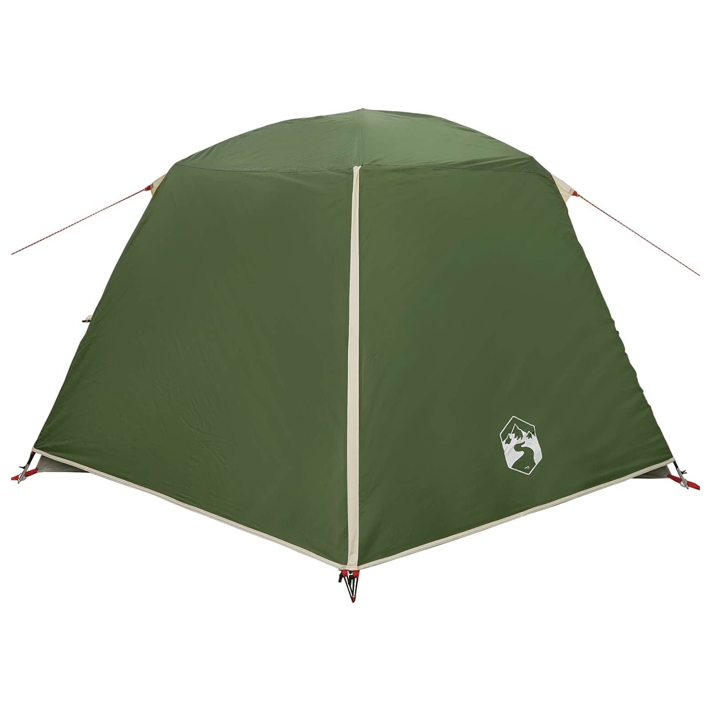 Trekkingzelt 2 Personen Grün 185T Polyester mit PU-Beschichtung