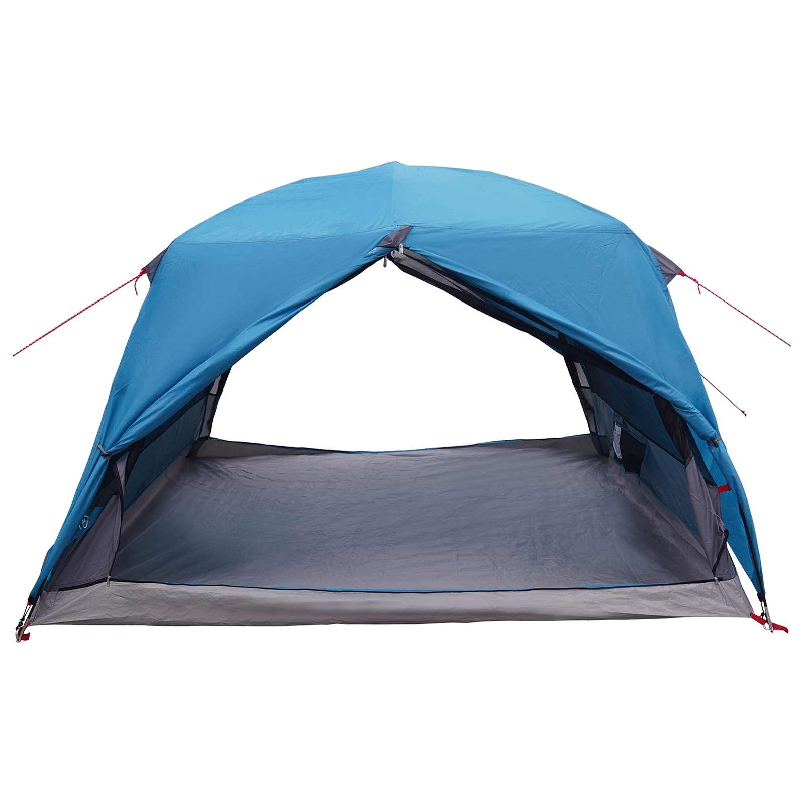 Trekkingzelt 2 Personen Blau 185T Polyester mit PU-Beschichtung