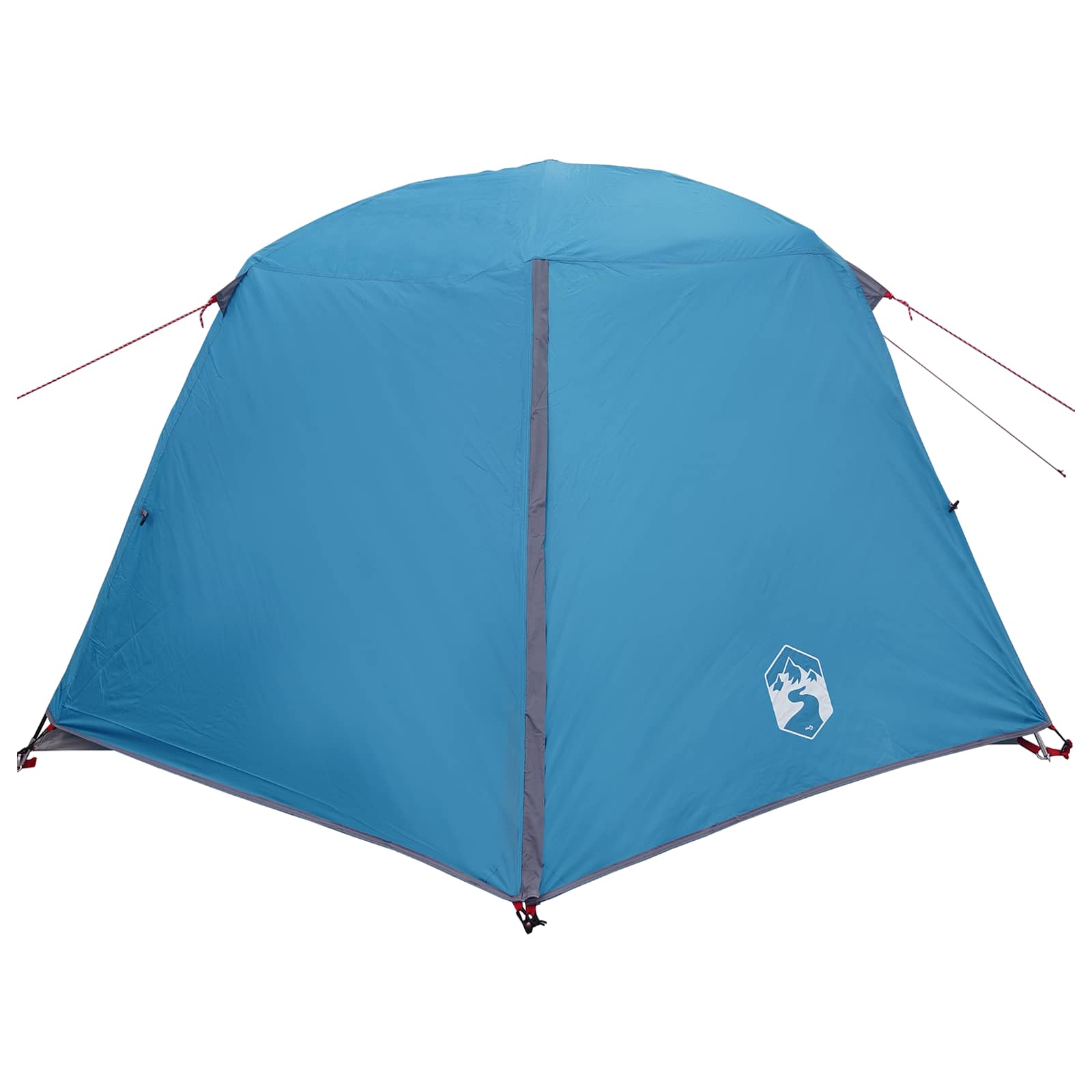 Trekkingzelt 2 Personen Blau 185T Polyester mit PU-Beschichtung