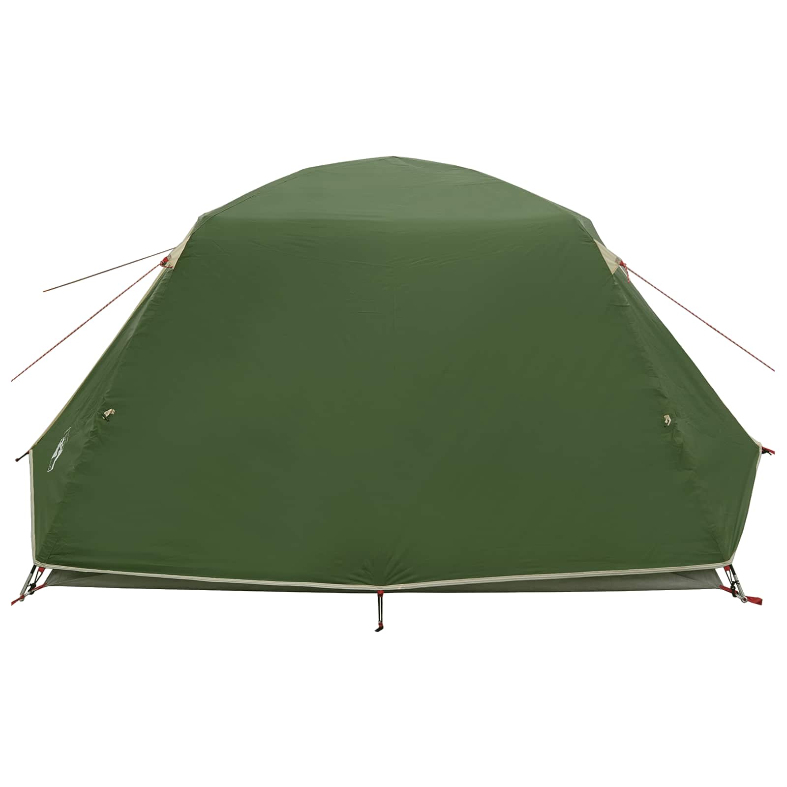 Trekkingzelt 4 Personen Grün 185T Polyester mit PU-Beschichtung
