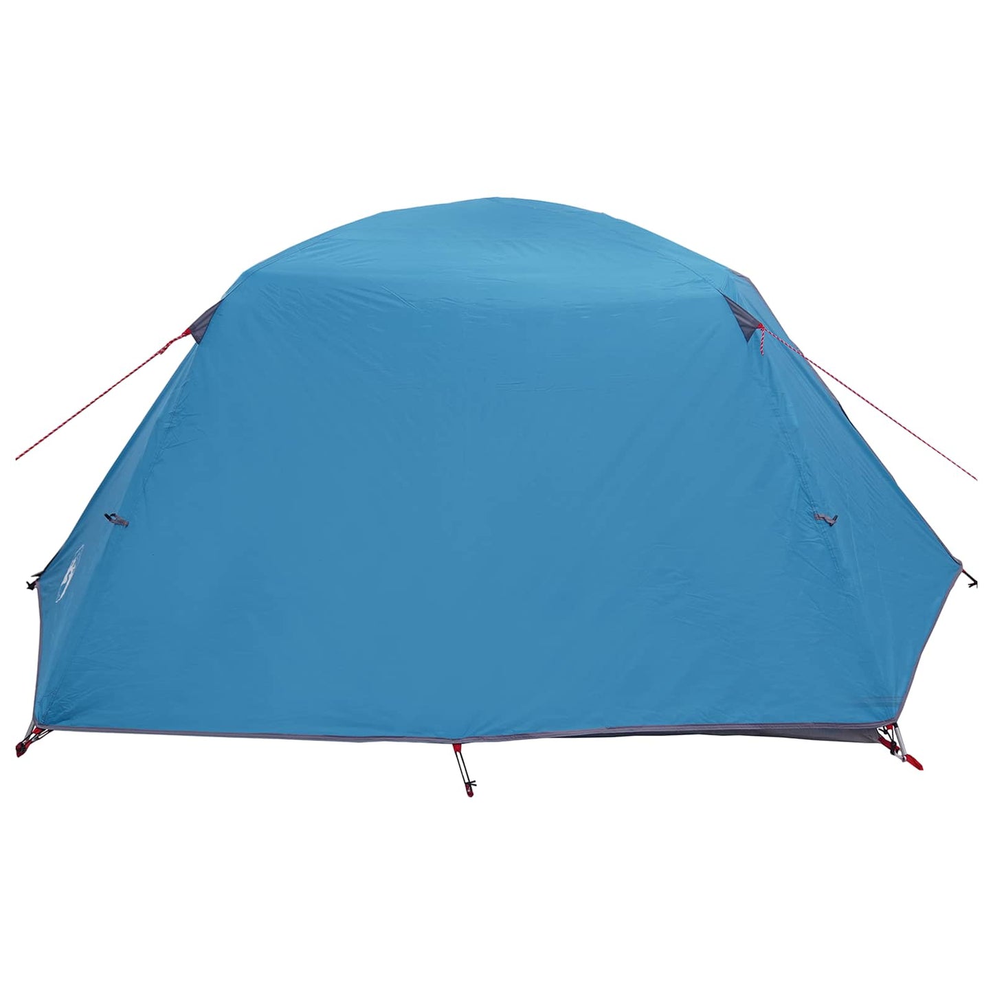 Trekkingzelt 4 Personen Blau 185T Polyester mit PU-Beschichtung