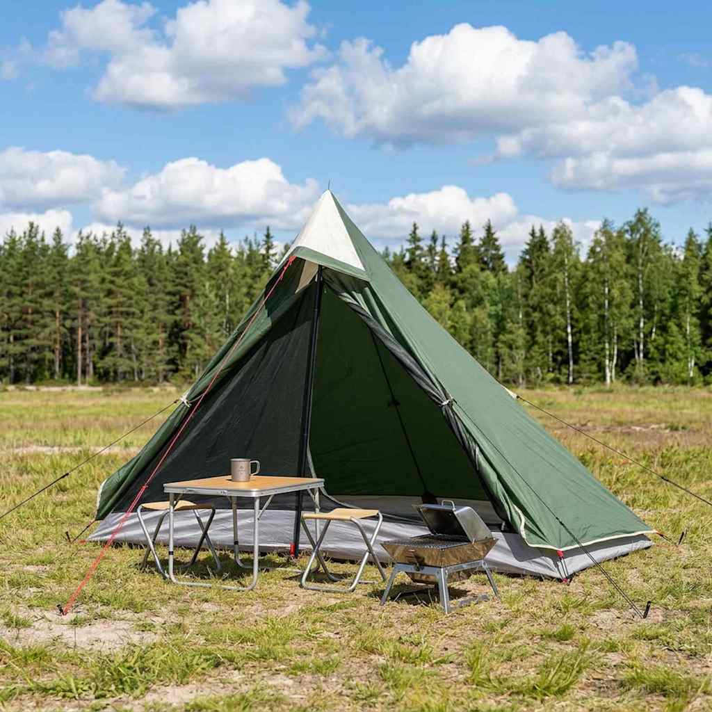 Trekkingzelt 222 x 85 x 125 cm Grün