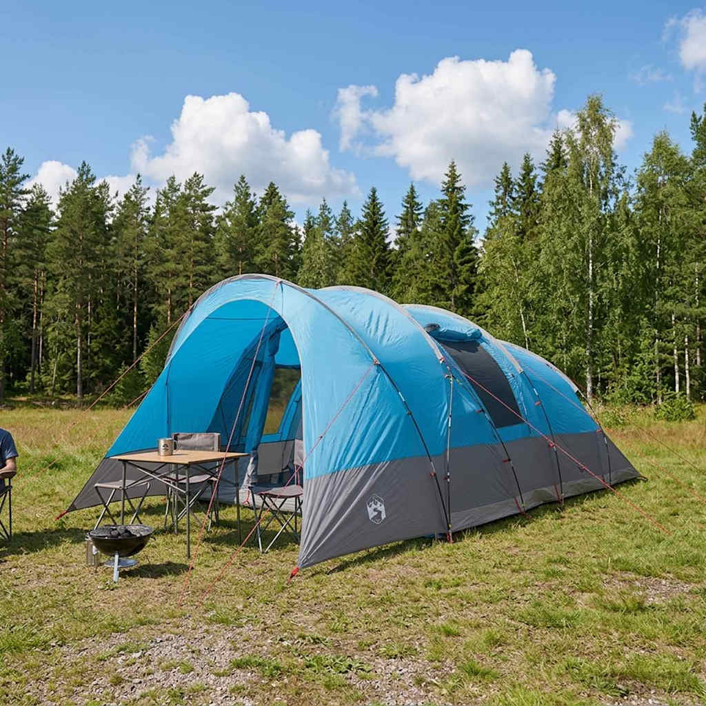 Tunnelzelt 560 x 395 x 212 cm Blau