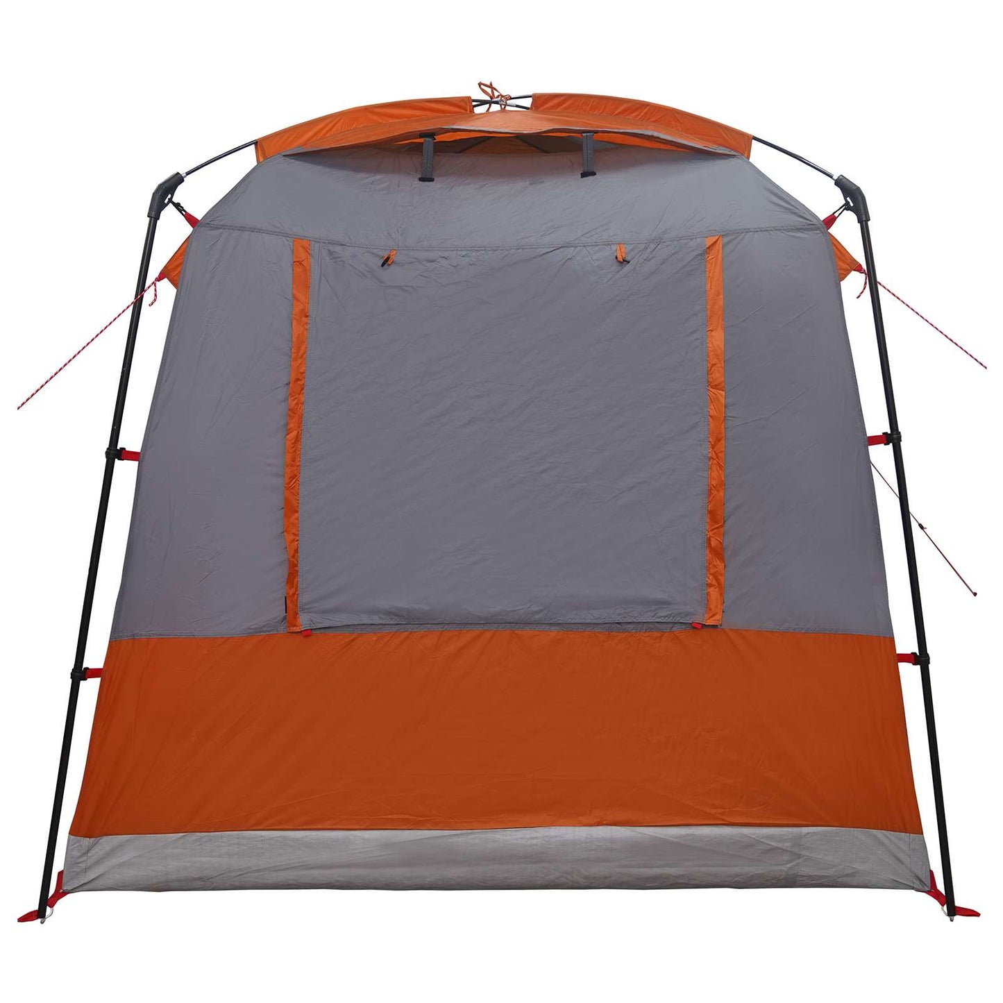 Partyzelt 4 Personen Grau und Orange