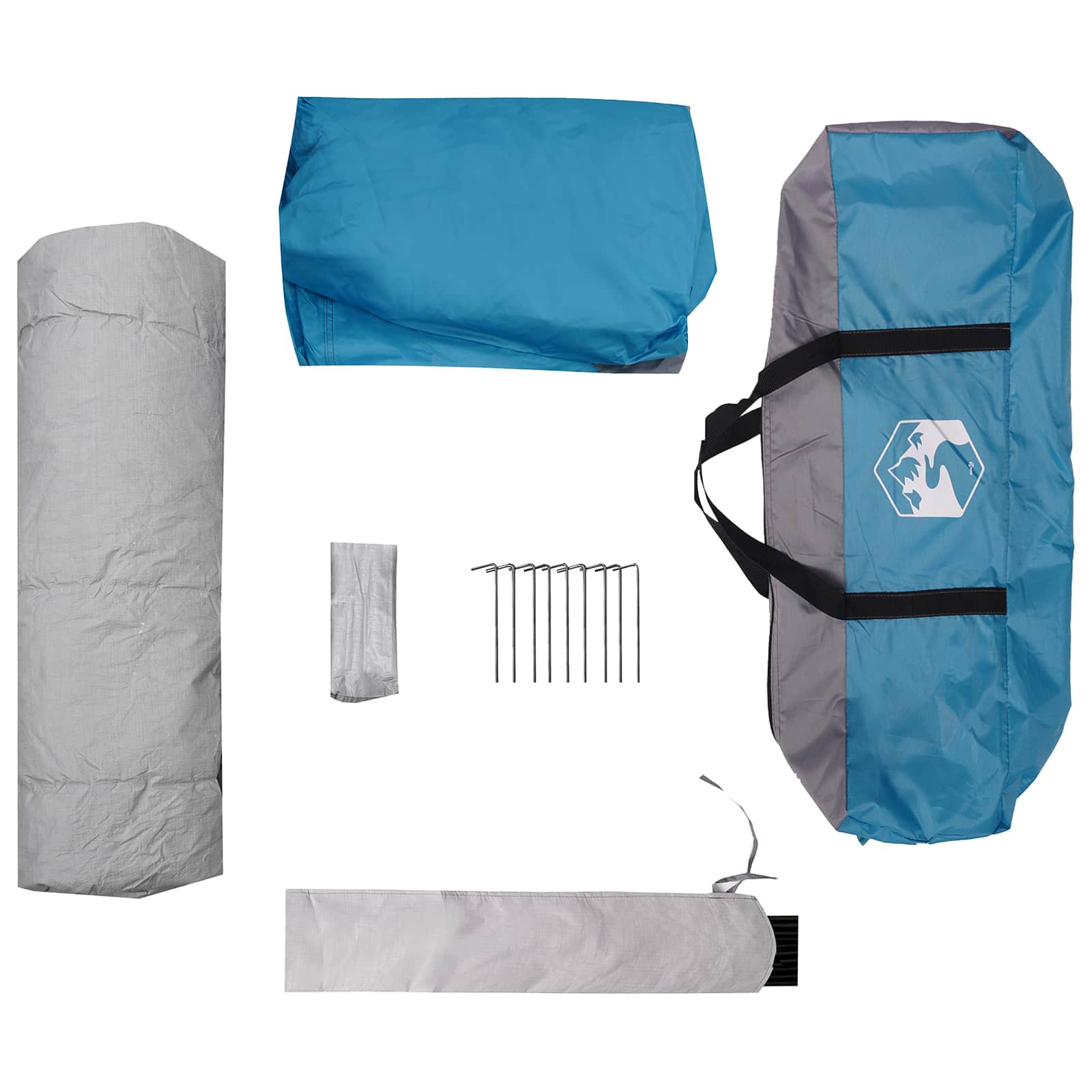 Sofort Zelt Blau 340 x 280 x 190 cm