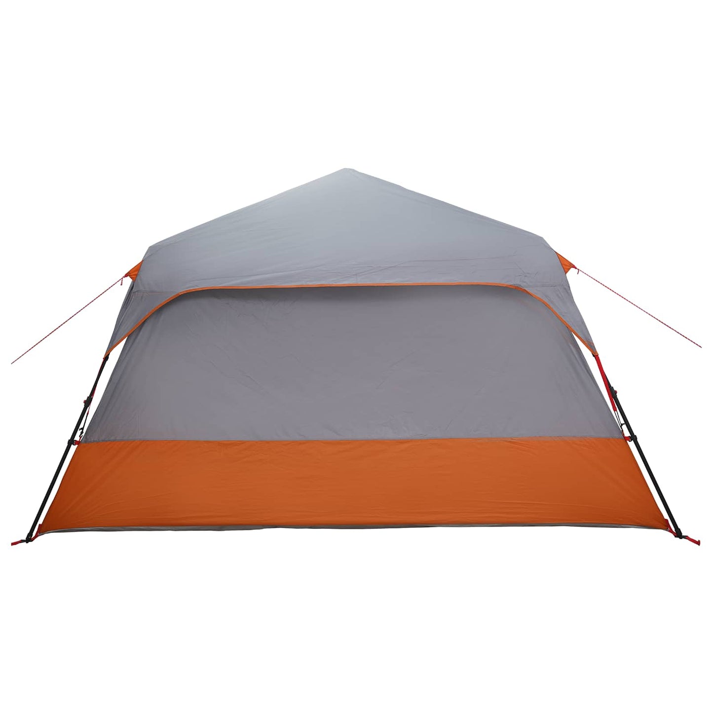 Sofort Zelt Grau und Orange 340 x 280 x 190 cm