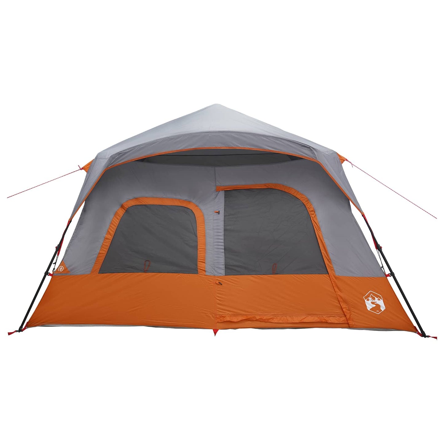 Sofort Zelt Grau und Orange 340 x 280 x 190 cm