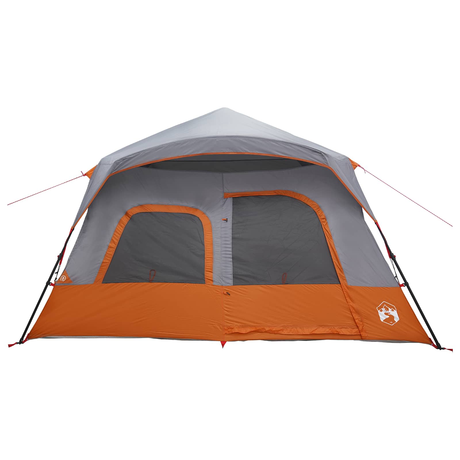 Sofort Zelt Grau und Orange 340 x 280 x 190 cm