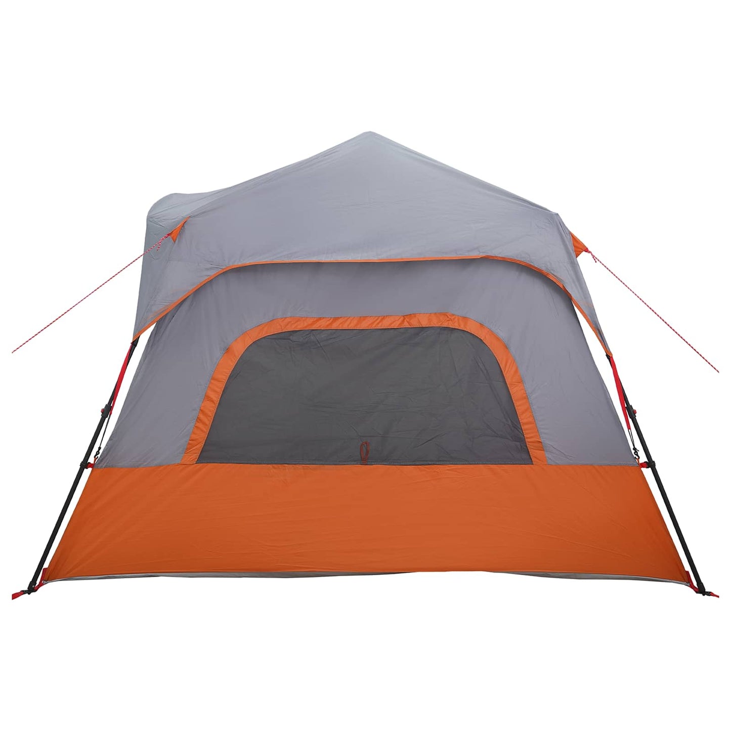 Sofort Zelt Grau und Orange 340 x 280 x 190 cm