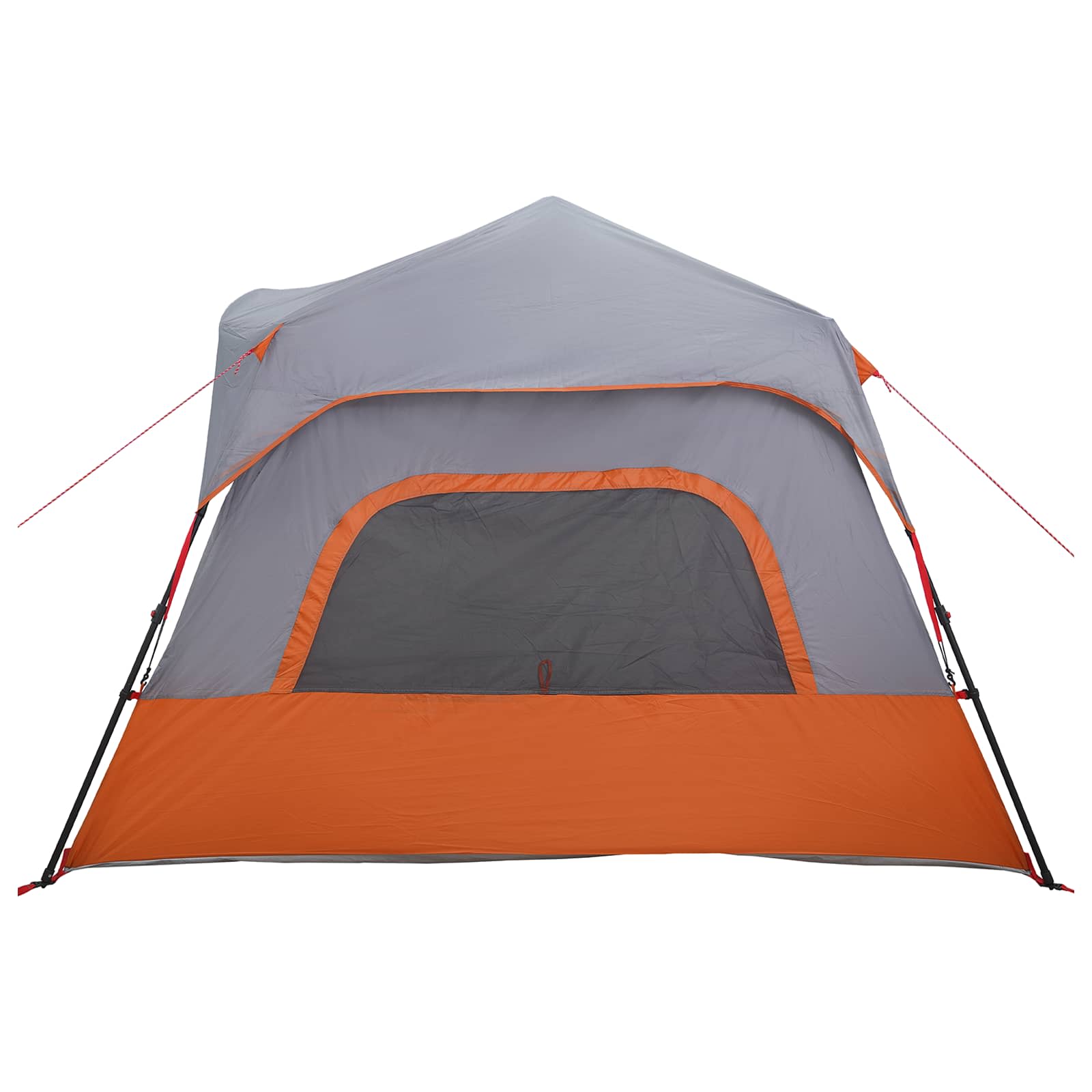 Sofort Zelt Grau und Orange 340 x 280 x 190 cm