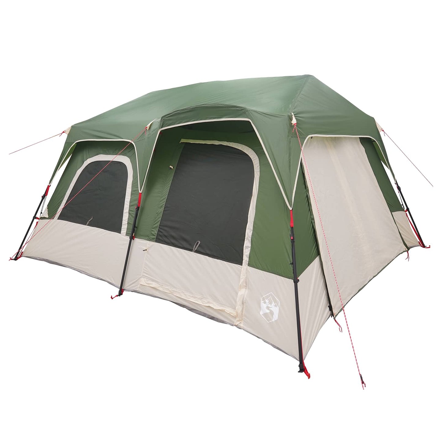 Sofort Zelt 8 Personen Grün 185T Polyester mit PU-Beschichtung