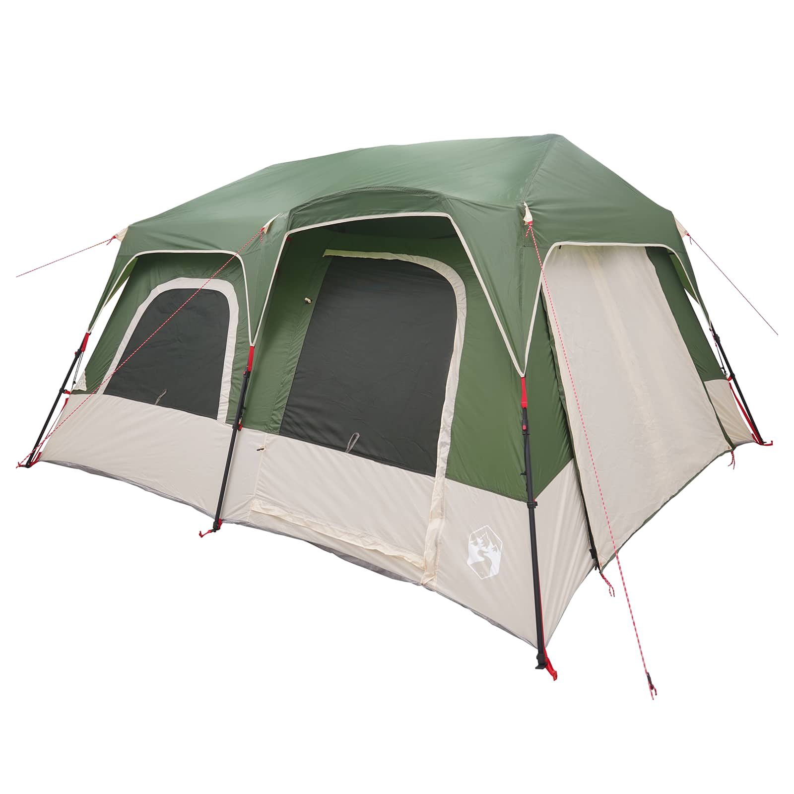 Sofort Zelt 8 Personen Grün 185T Polyester mit PU-Beschichtung