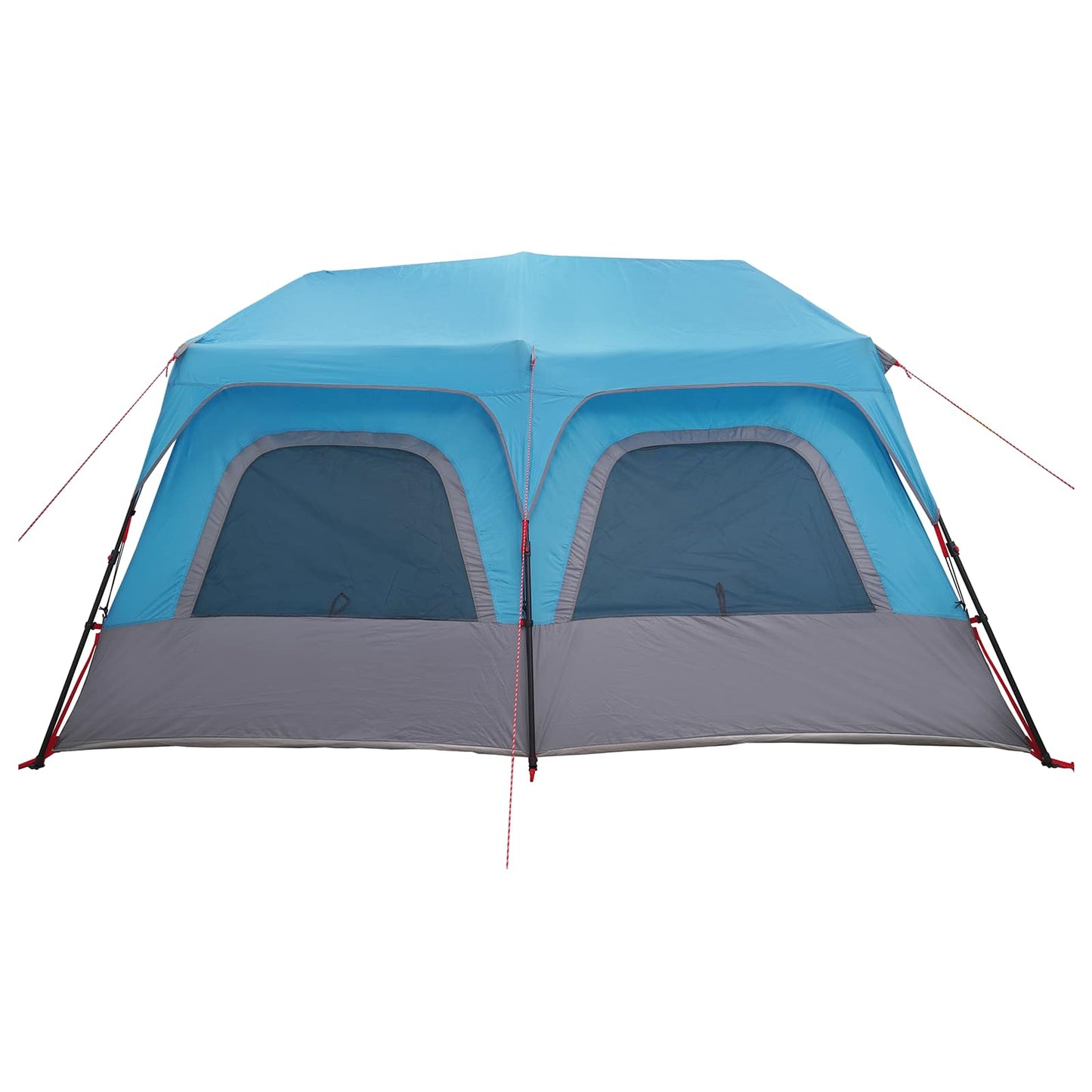 Sofort Zelt 8 Personen Blau 185T Polyester mit PU-Beschichtung