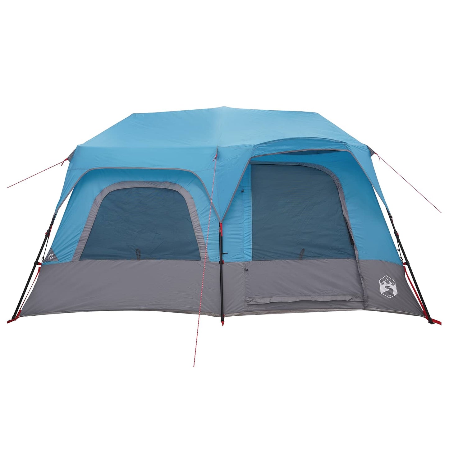 Sofort Zelt 8 Personen Blau 185T Polyester mit PU-Beschichtung