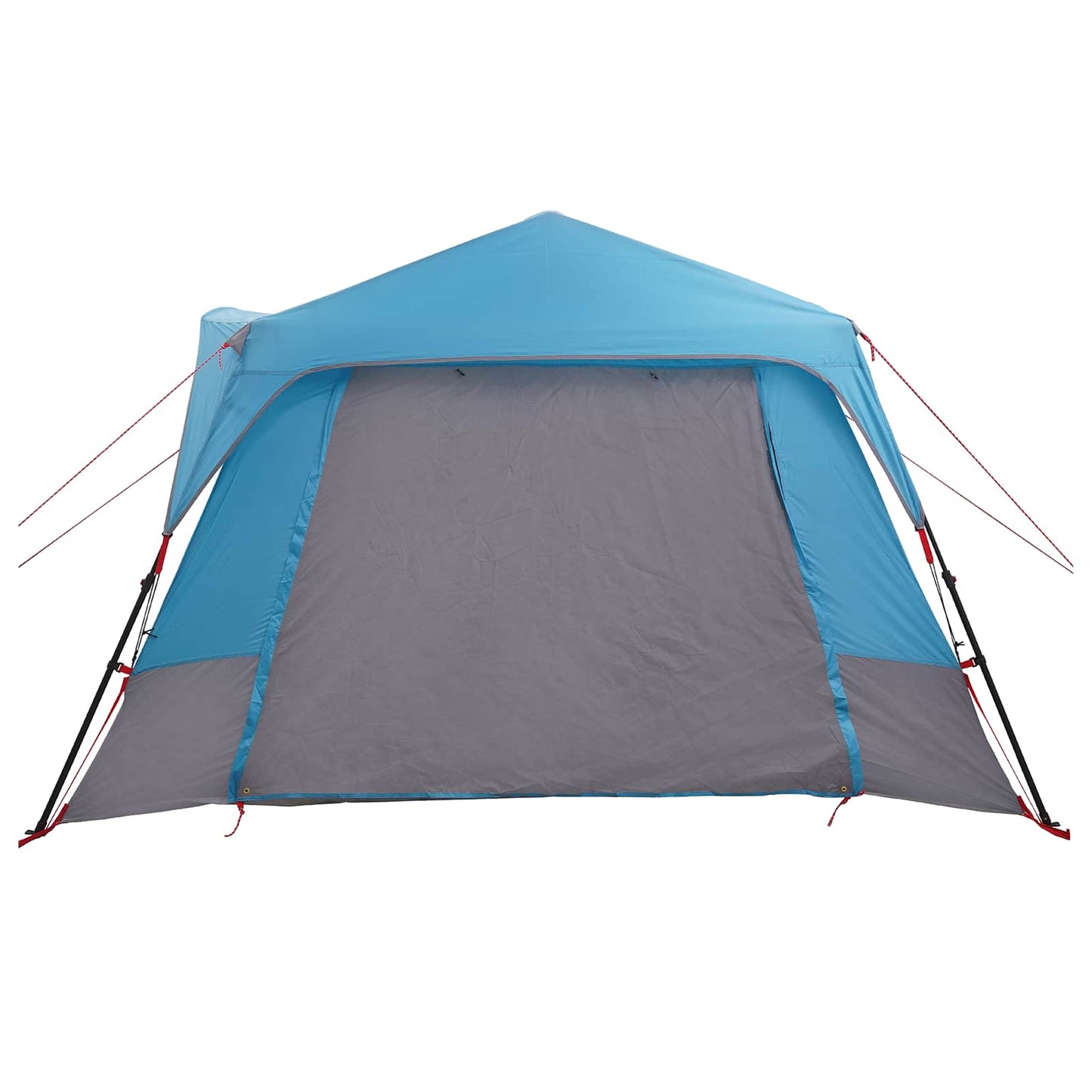 Sofort Zelt 8 Personen Blau 185T Polyester mit PU-Beschichtung