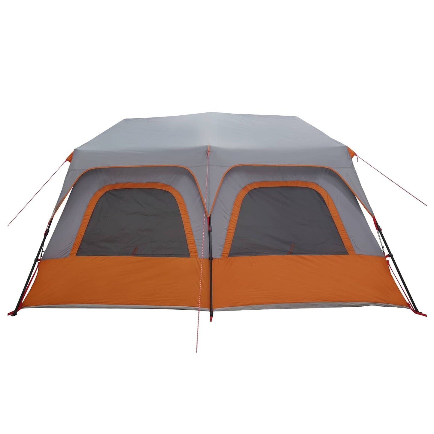 Sofort Zelt 8 Personen Grau und Orange