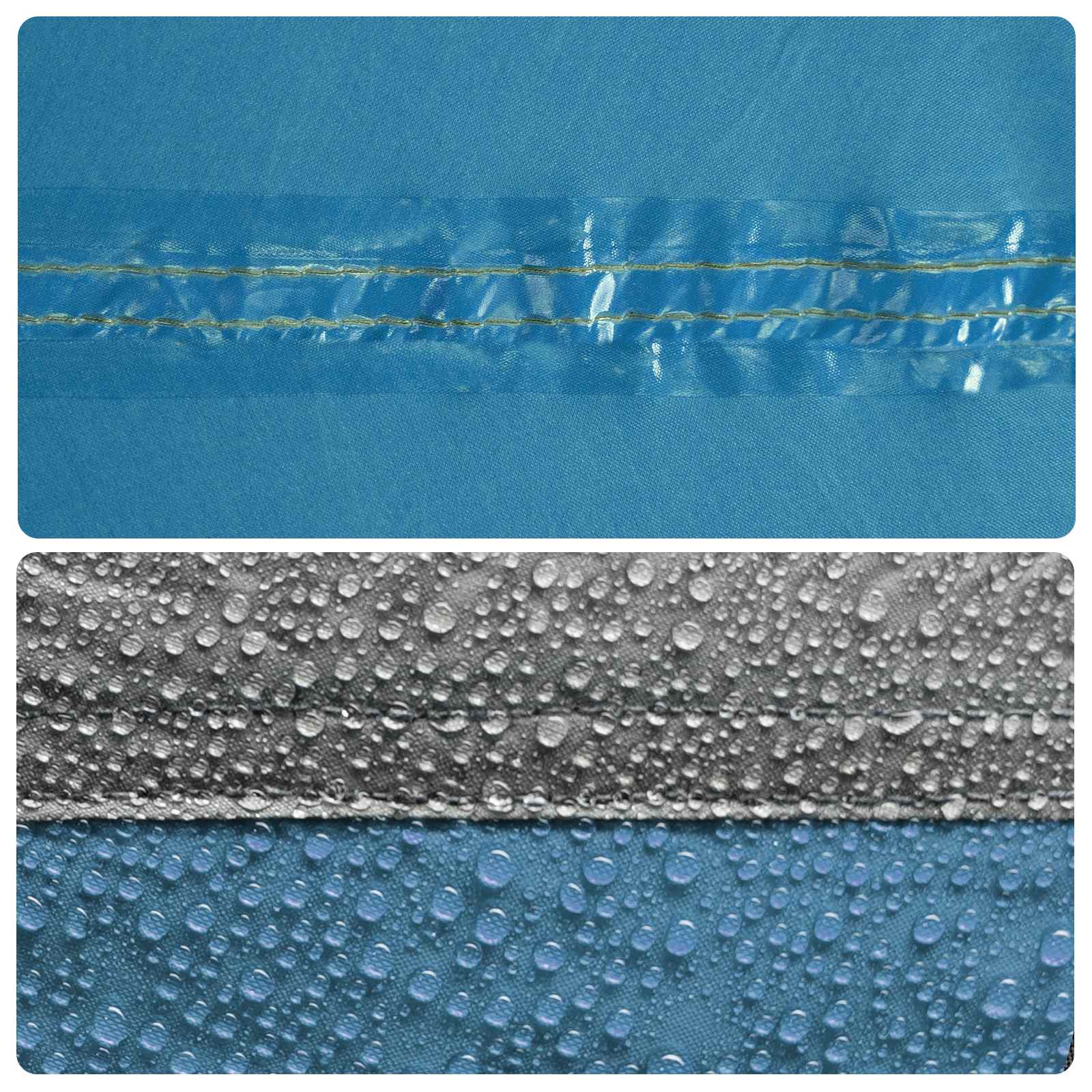 Sofort Zelt 524 x 232 x 192 cm Blau