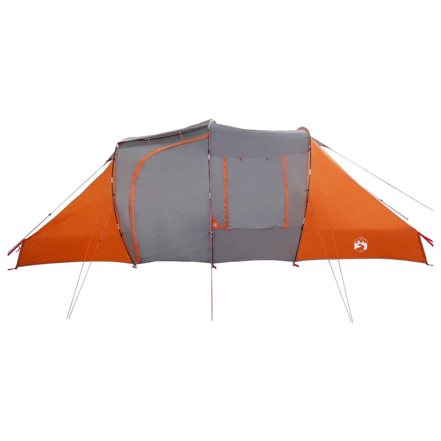 Sofort Zelt 524 x 232 x 192 cm Grau und Orange