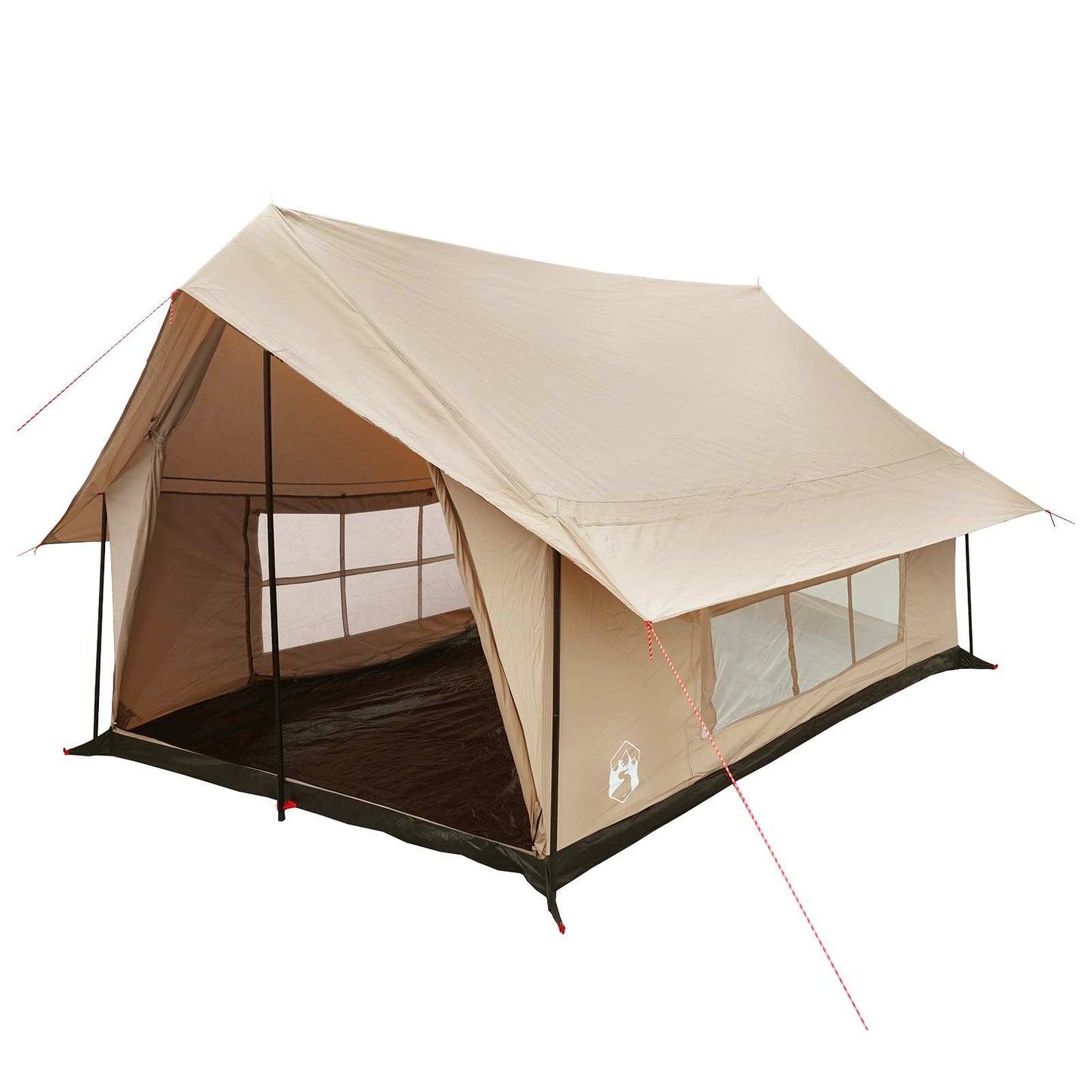 Hütten-Zelt Creme 340 x 246 x 210 cm Polybaumwolle