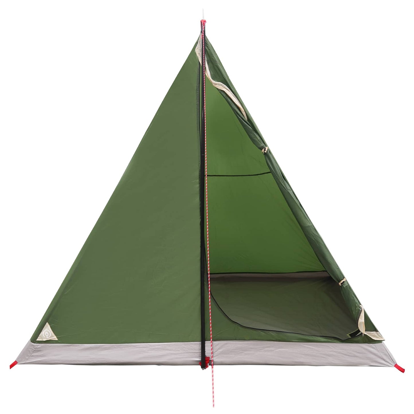 Trekkingzelt 2 Personen Grün 185T Polyester mit PU-Beschichtung
