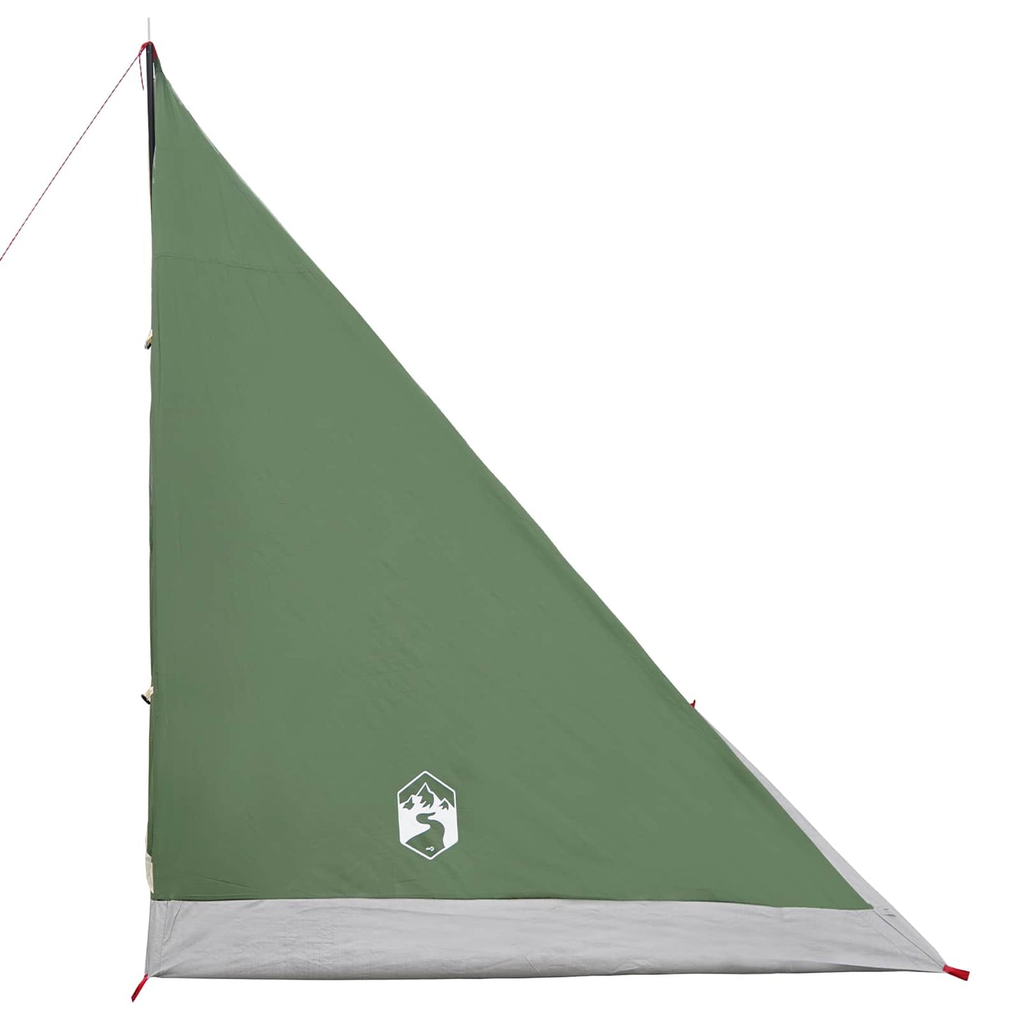 Trekkingzelt 2 Personen Grün 185T Polyester mit PU-Beschichtung