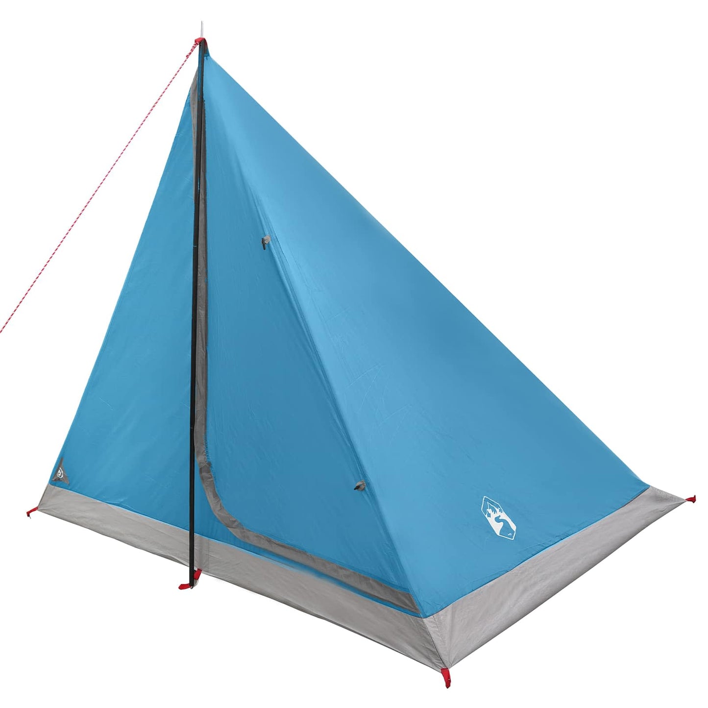 Trekkingzelt 2 Personen Blau 185T Polyester mit PU-Beschichtung