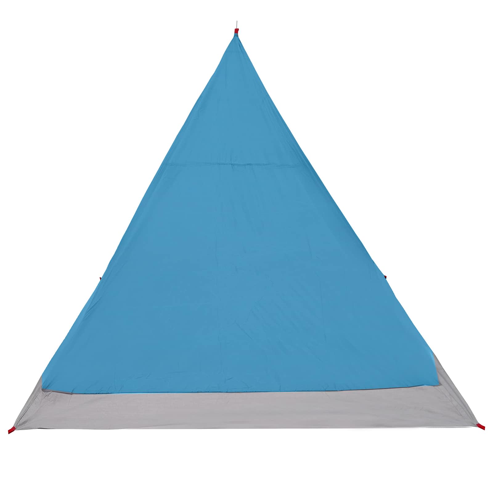 Trekkingzelt 2 Personen Blau 185T Polyester mit PU-Beschichtung