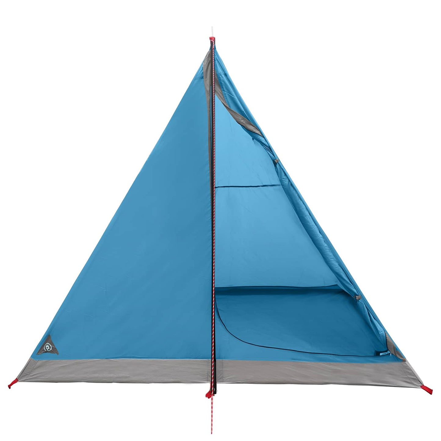 Trekkingzelt 2 Personen Blau 185T Polyester mit PU-Beschichtung