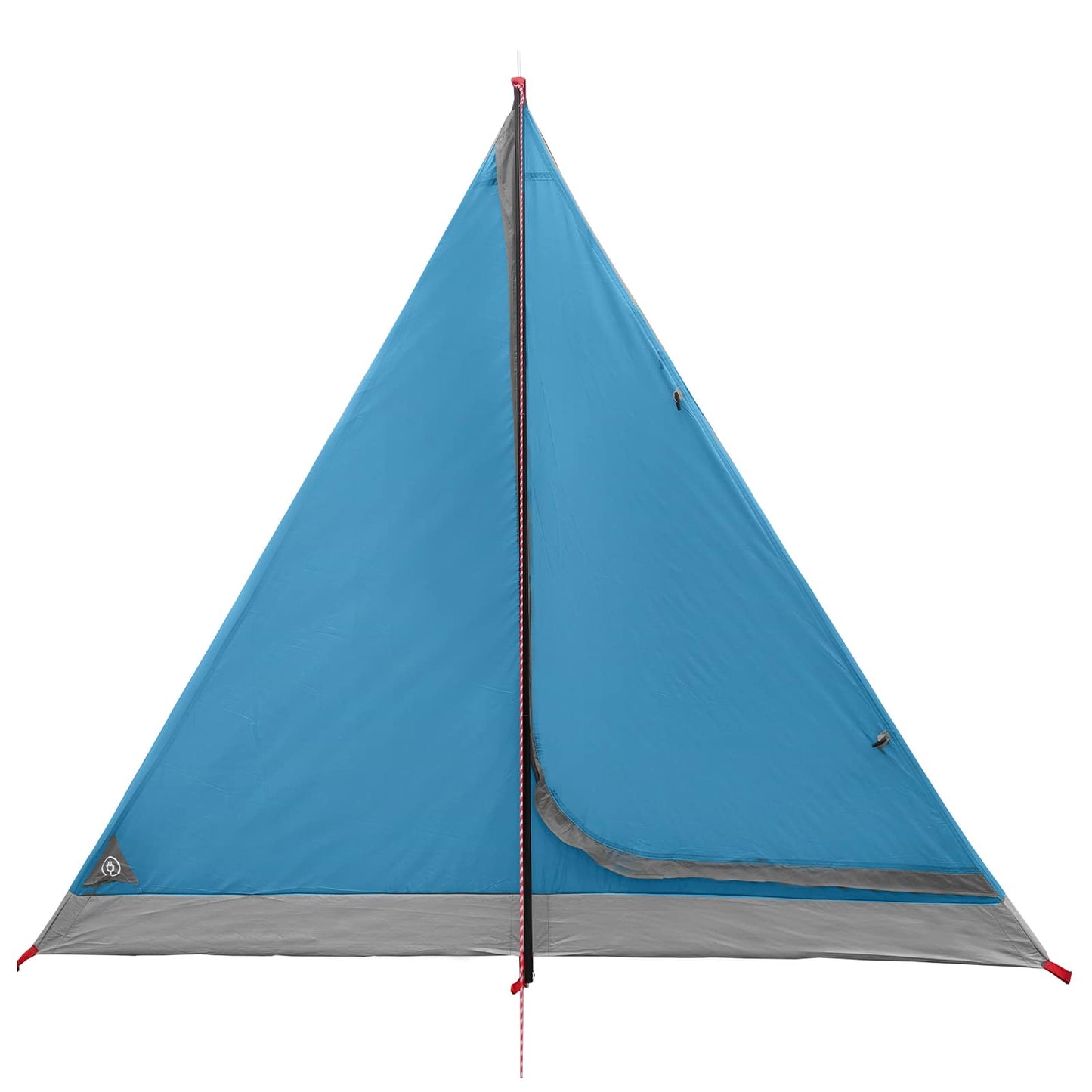 Trekkingzelt 2 Personen Blau 185T Polyester mit PU-Beschichtung