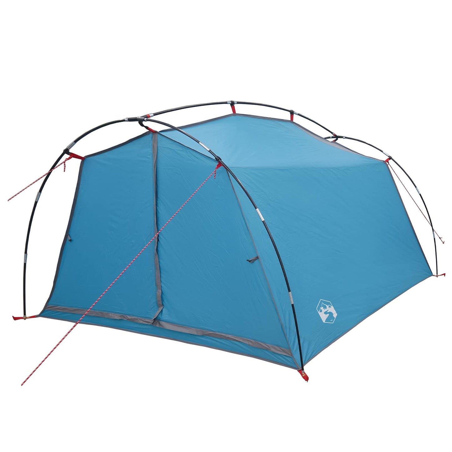 Tunnelzelt 2 Personen Blau 185T Polyester mit PU-Beschichtung