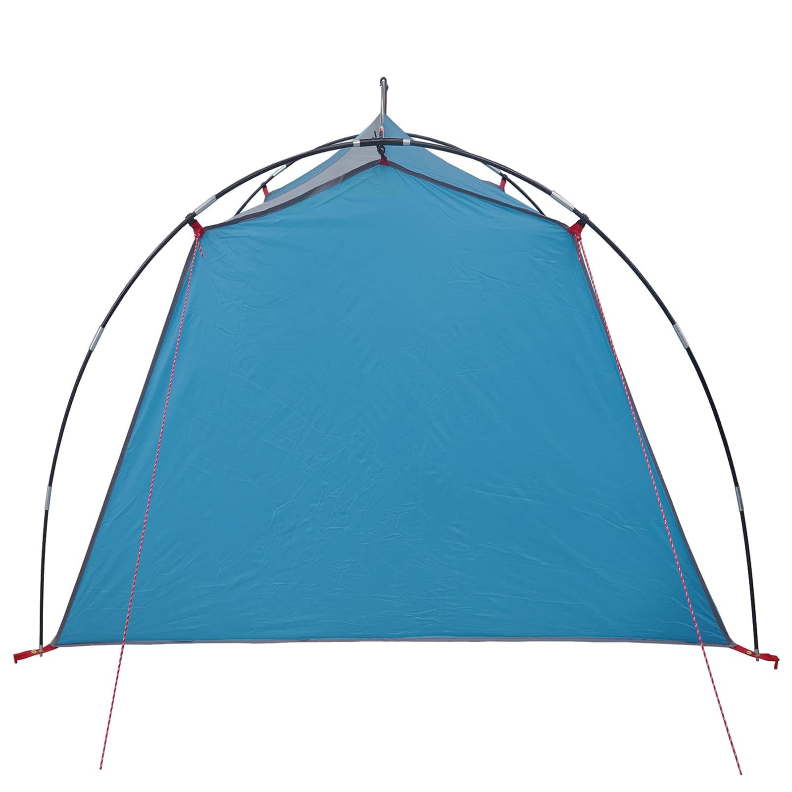 Tunnelzelt 2 Personen Blau 185T Polyester mit PU-Beschichtung