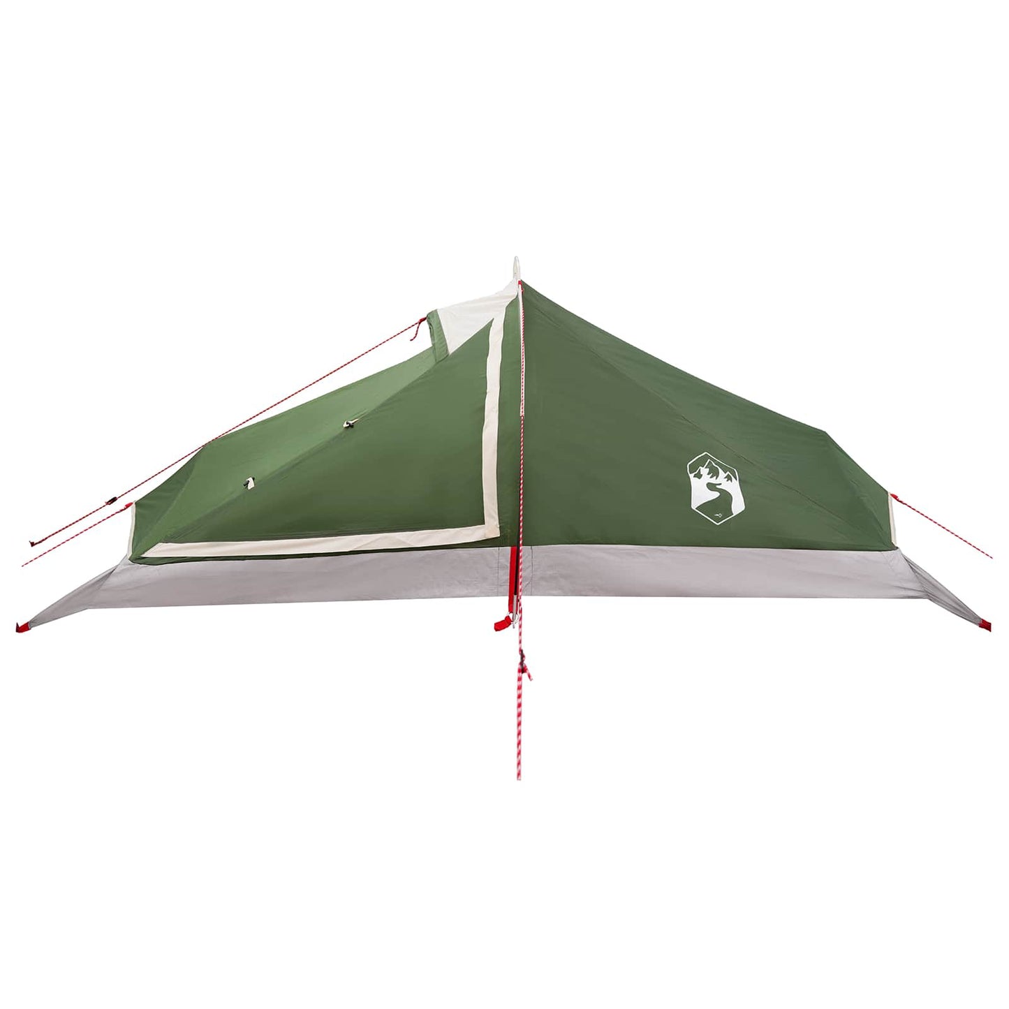 Trekkingzelt 4 Personen Grün 185T Polyester mit PU-Beschichtung